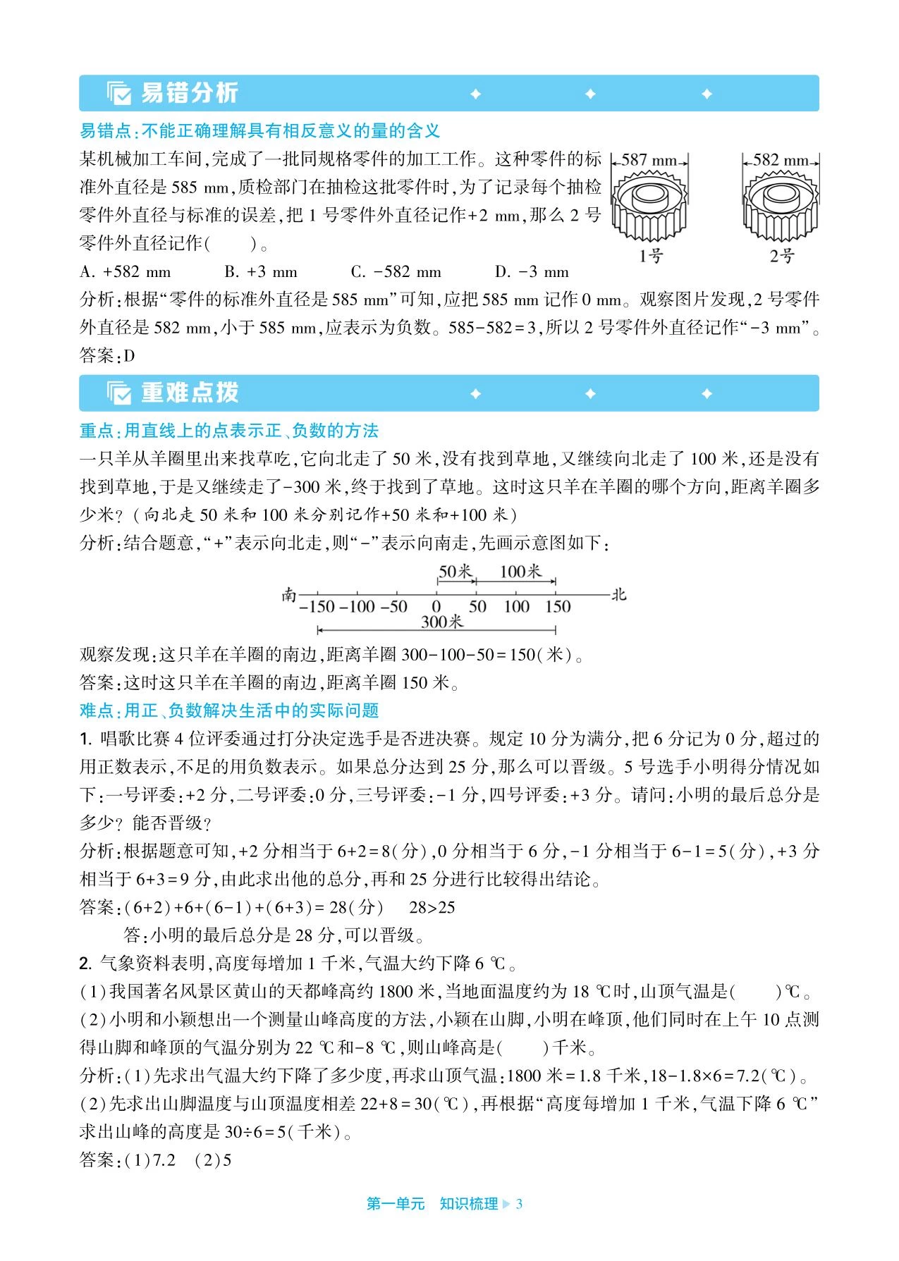 图片[3]-25春小学数学《期末必刷卷》1-6年级下知识梳理【北师、人教、苏教】-松子教辅网