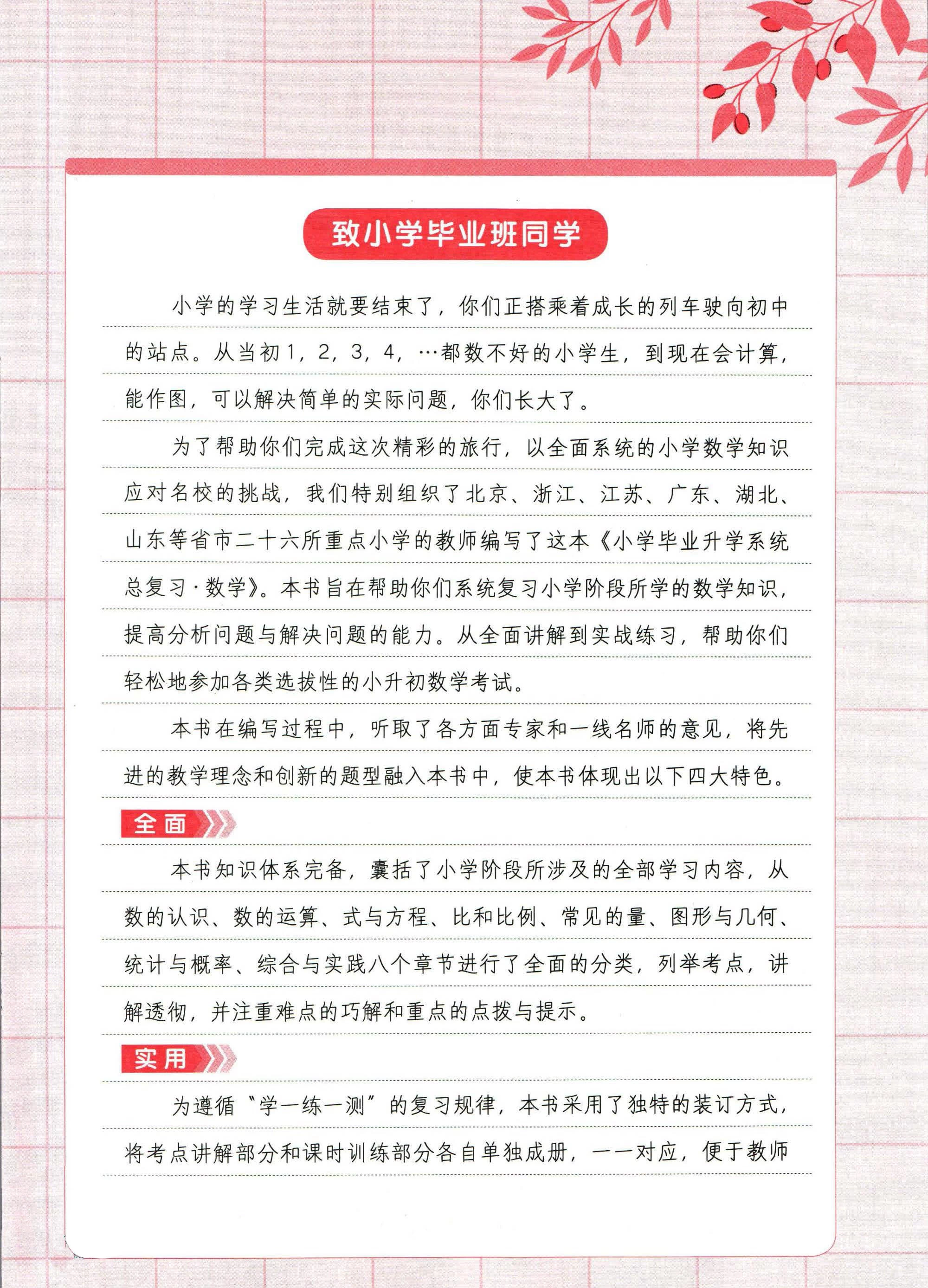 图片[2]-25春阳光同学《小升初考点大全》语文数学英语科学-松子教辅网
