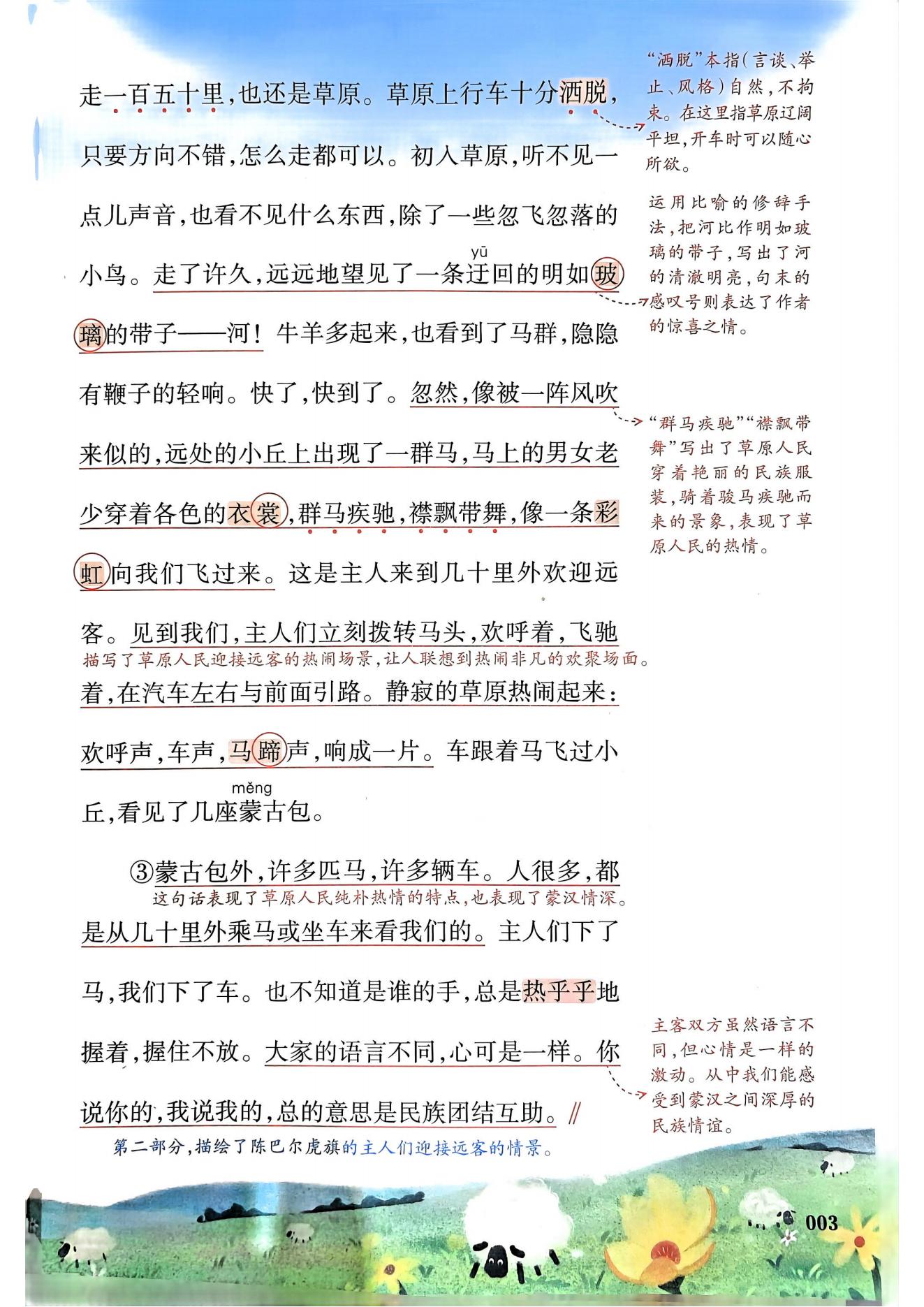 图片[4]-一本-小学1-6年级语文课本预习笔记+预习单-松子教辅网