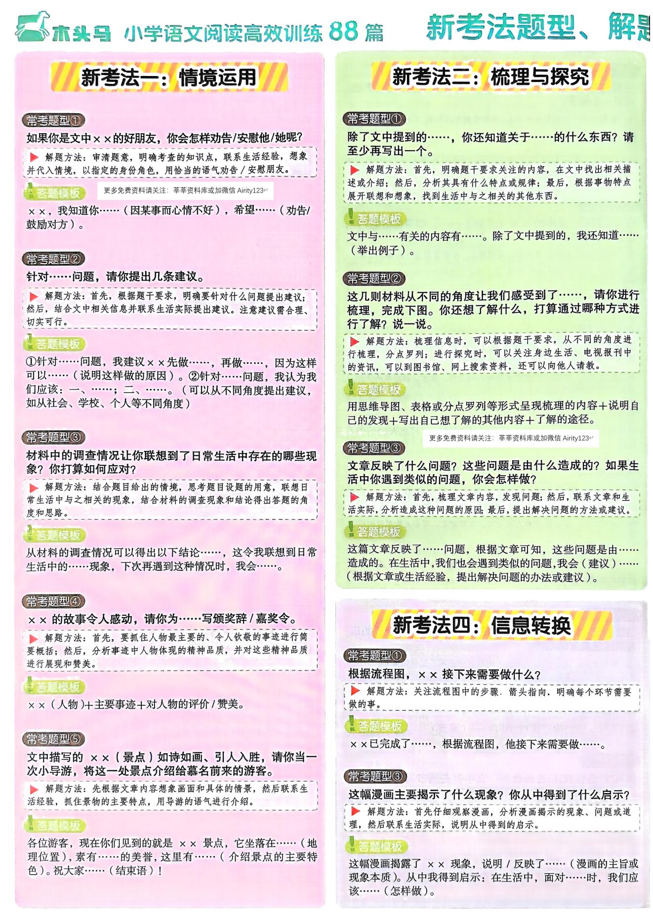 图片[11]-26版小学1-6年级语文高效阅读88篇-松子教辅网