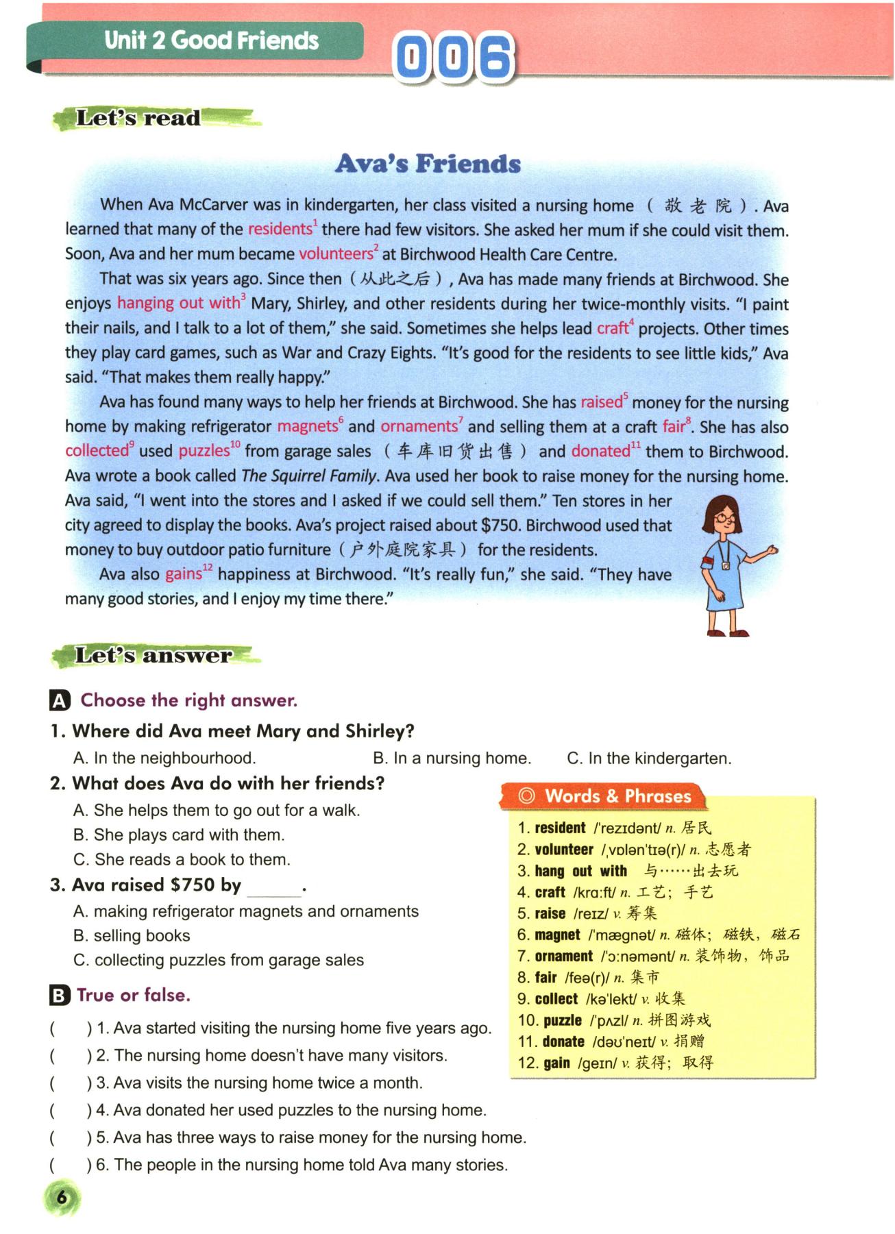 图片[7]-小学1-6年级英语《英语阅读128篇》 含参考答案及详解-松子教辅网